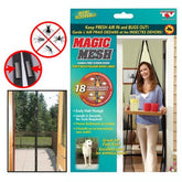 Magnetic Mosquito Mesh Door Net – Hands-Free Automatic Closing Insect Screen