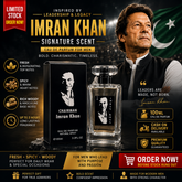 Imran Khan Signature Scent – Eau de Parfum for Men | Bold, Charismatic & Timeless Fragrance Inspired by Leadership and Legacy - 100ml