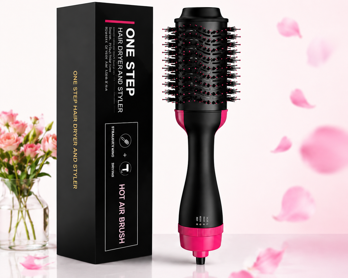 3-in-1 Blow Dry Volumizing Brush