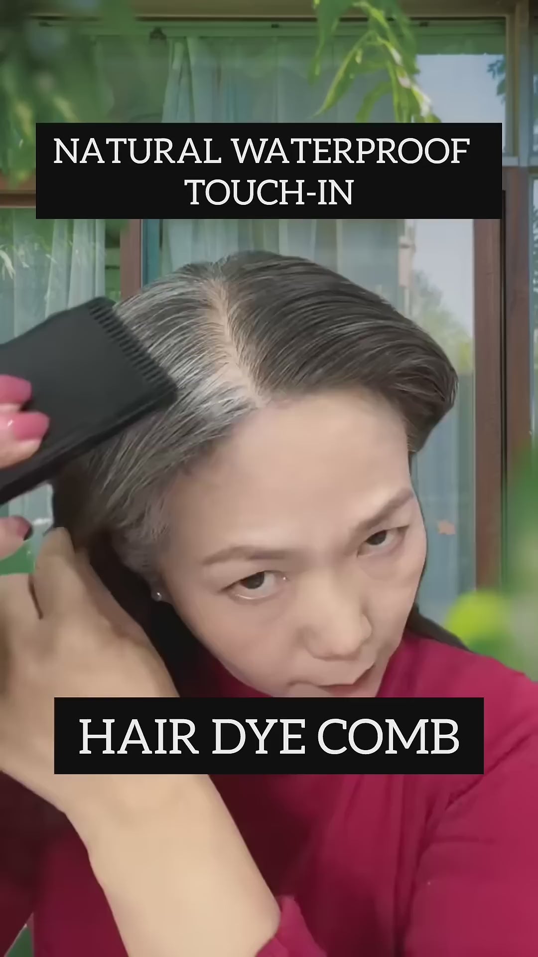 Gegemoon 2-IN-1 Hair Coloring Wand 🖤 Instant White Hair Cover & Natural Black Color | سفید بالوں کا پکا حل – 100% Original